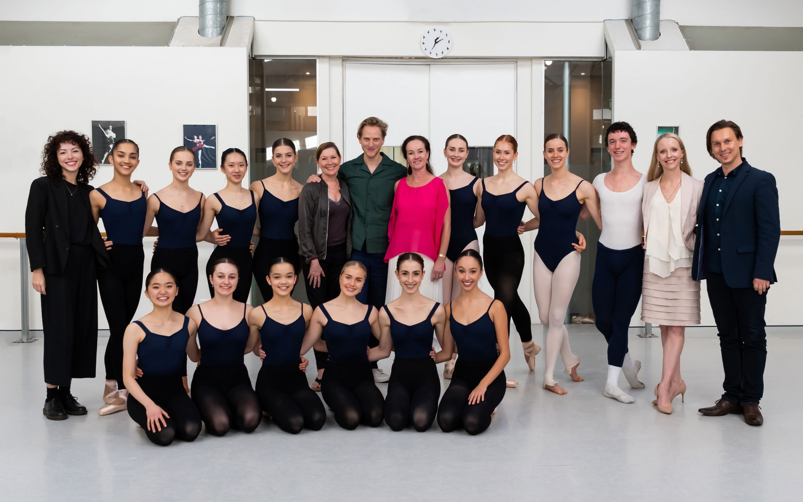 David Hallberg visiting the Tanya Pearson Academy!