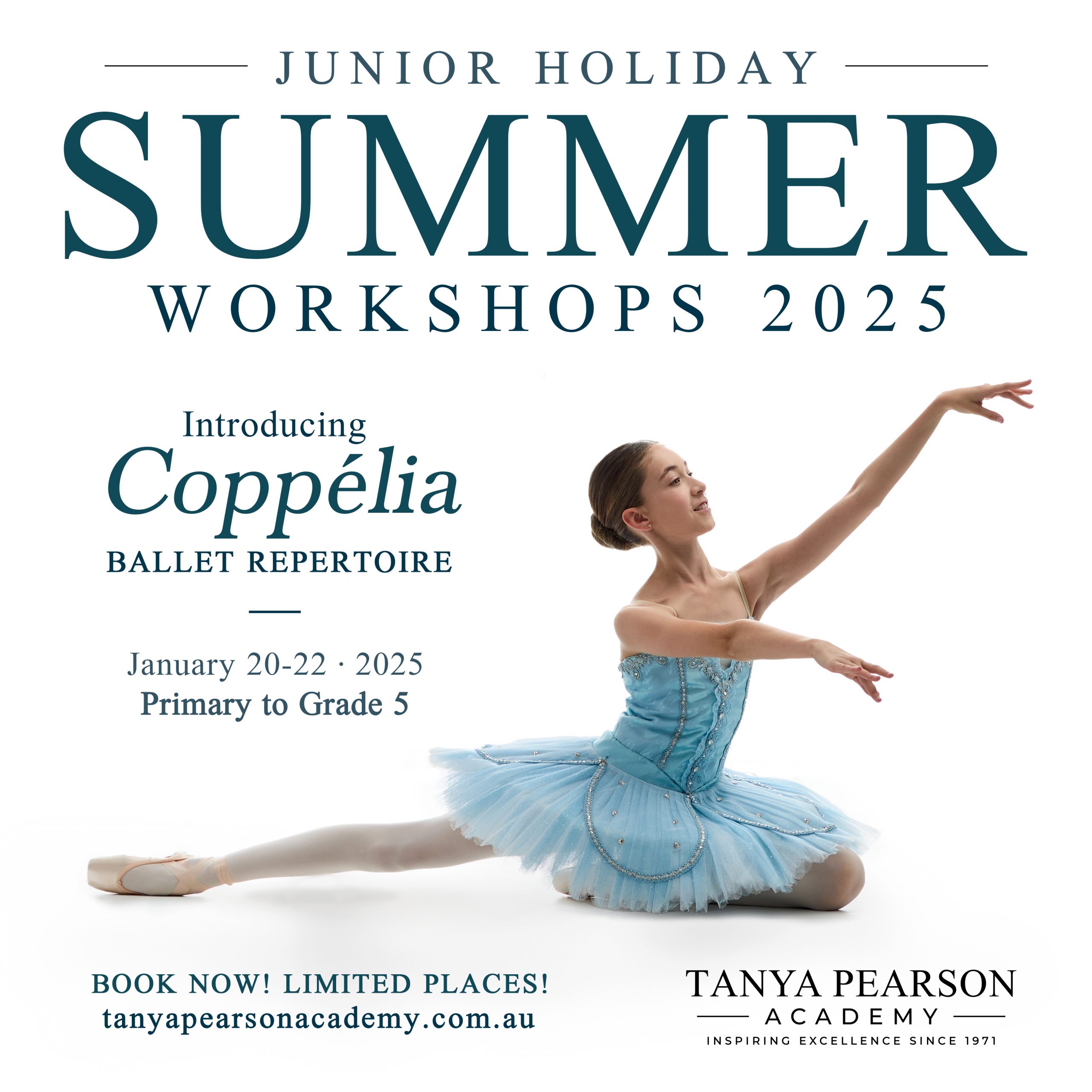 SUMMER HOLIDAY JUNIOR WORKSHOPS 2025